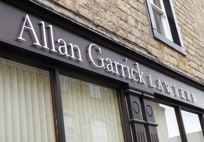 Built Up Flat Faced Brushed Stainless Steel Letters Lancaster