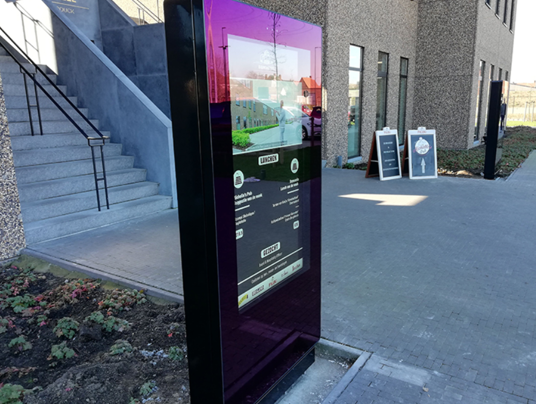 Freestanding Digital Screen