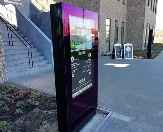 Freestanding Digital Screen