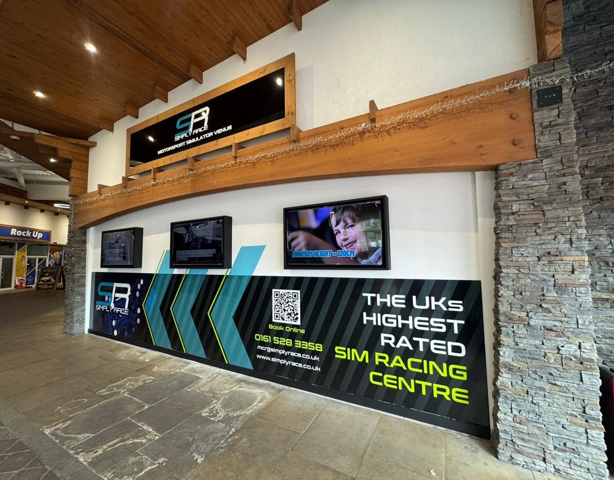 Simply Race - Interior Signage