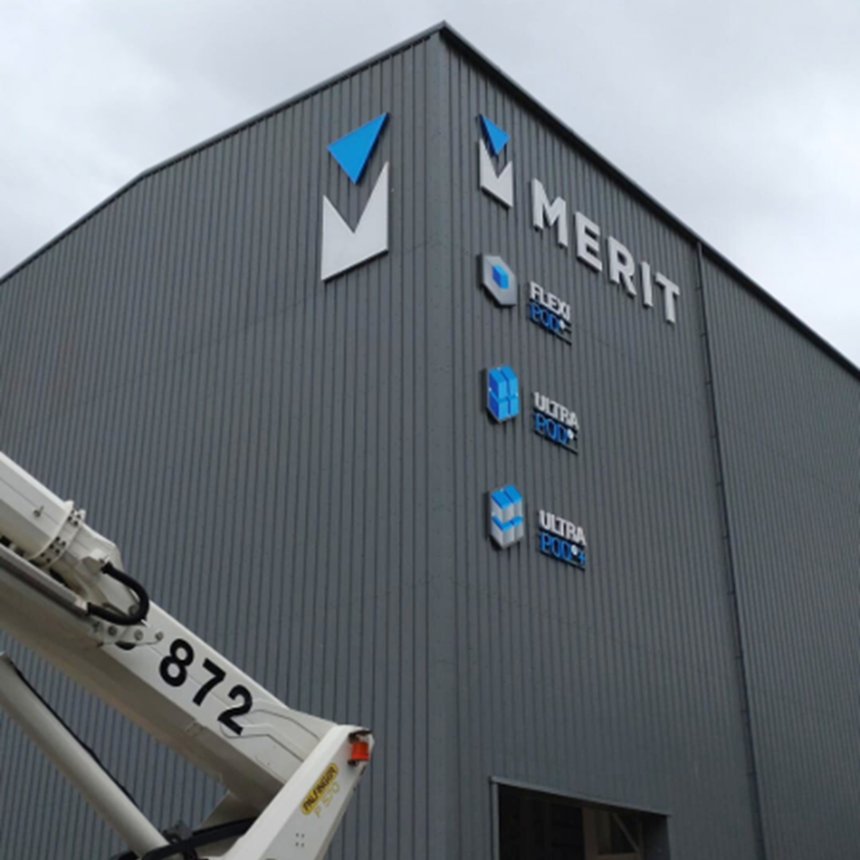 Merit Built Up Letters