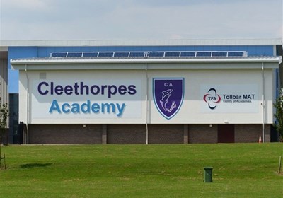 Cleethorpe Academy Fascia Exterior Signage Grimsby