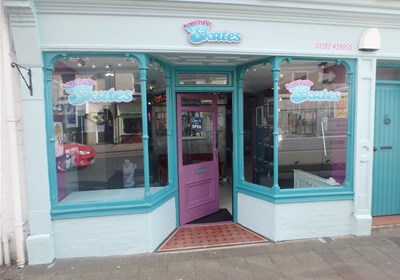 Momma Trucker Skates March Shop Front Sign Watford