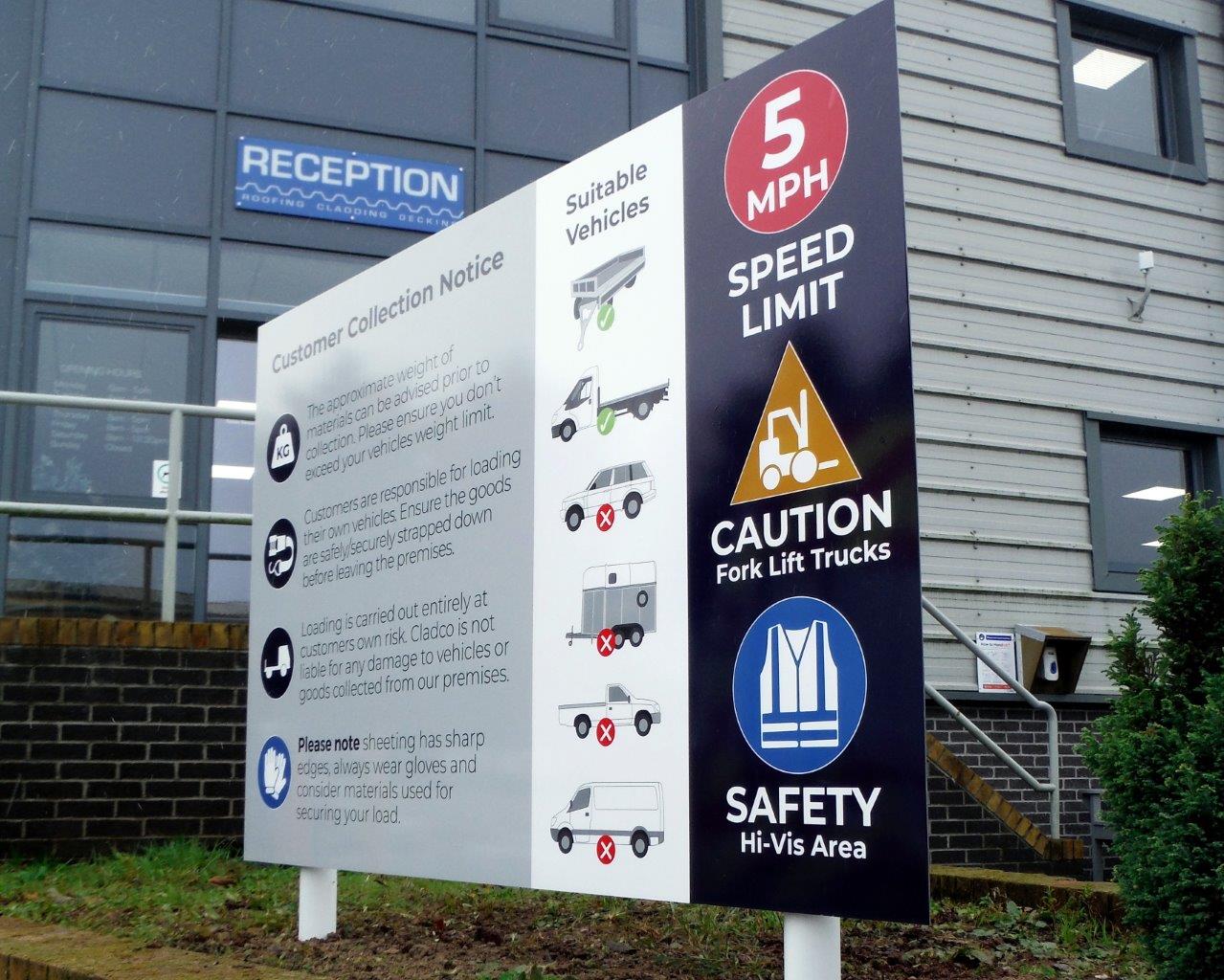 Industrial Signs & Graphics in Derby Signs Express