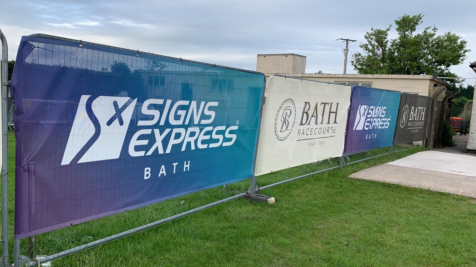 Signs Express Bath Produce Winning Signage Solutions for Bath Racecourse