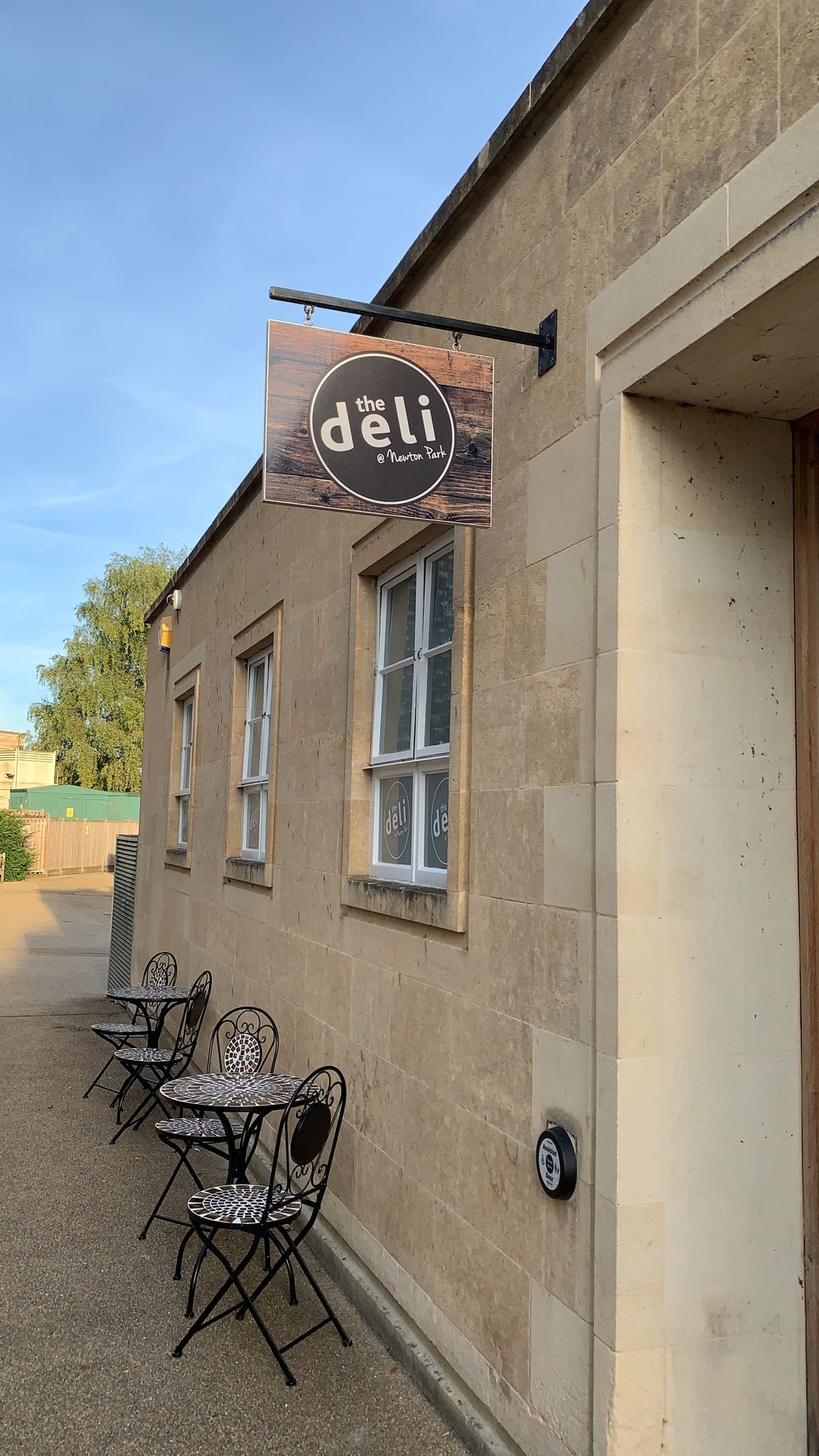 Signs Express Bath Install Bath Spa University Cafe Signage