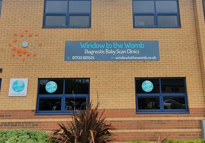Signage by Signs Express Peterborough for Window to the Womb