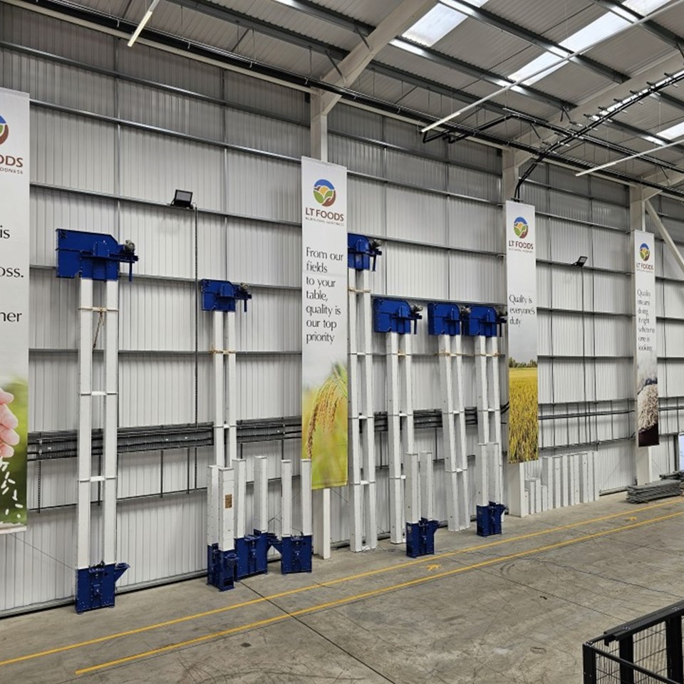 Hi Level Warehouse Banners LT Foods Harlow By Signs Express