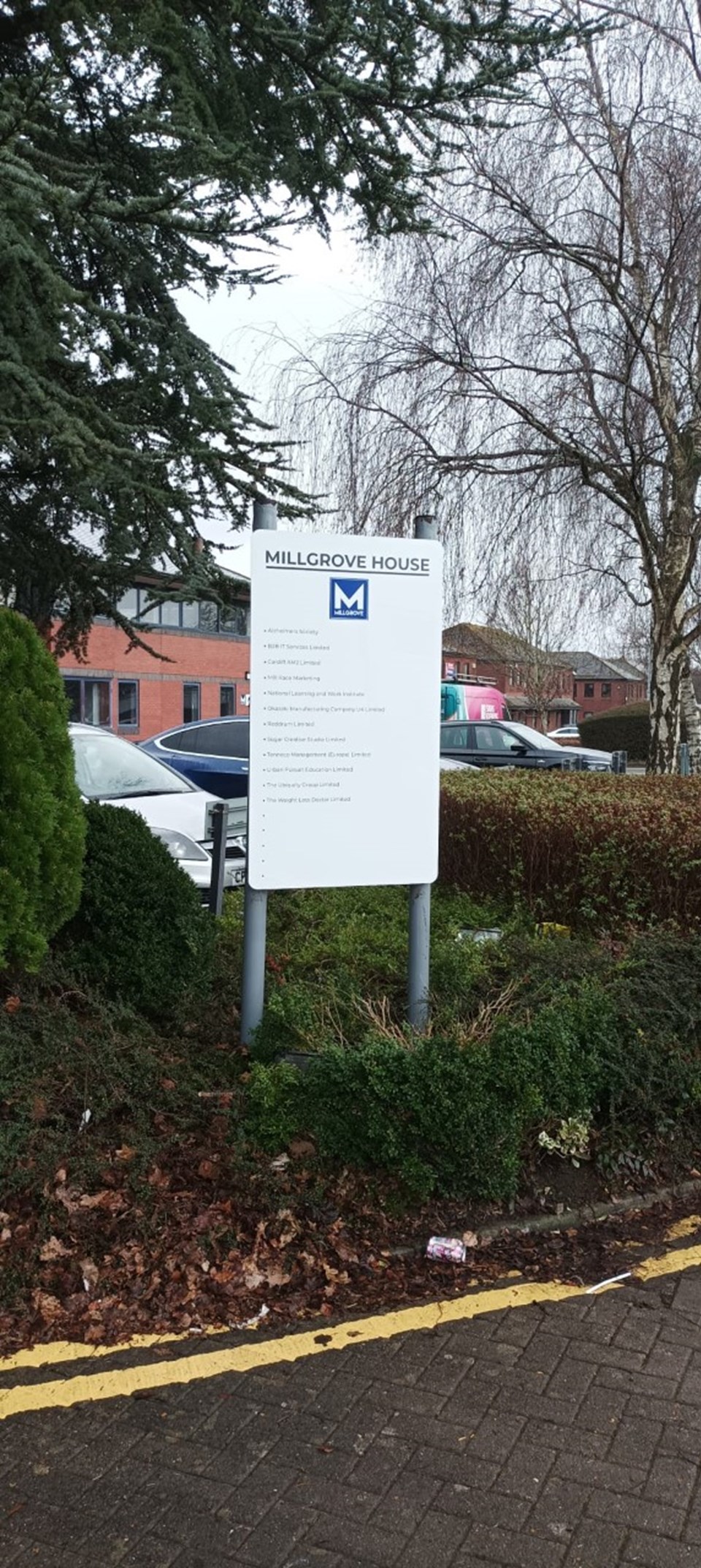 Mvj Capital Cardiff X Millgrove House Signs Express Cardiff Large Car Park Sign