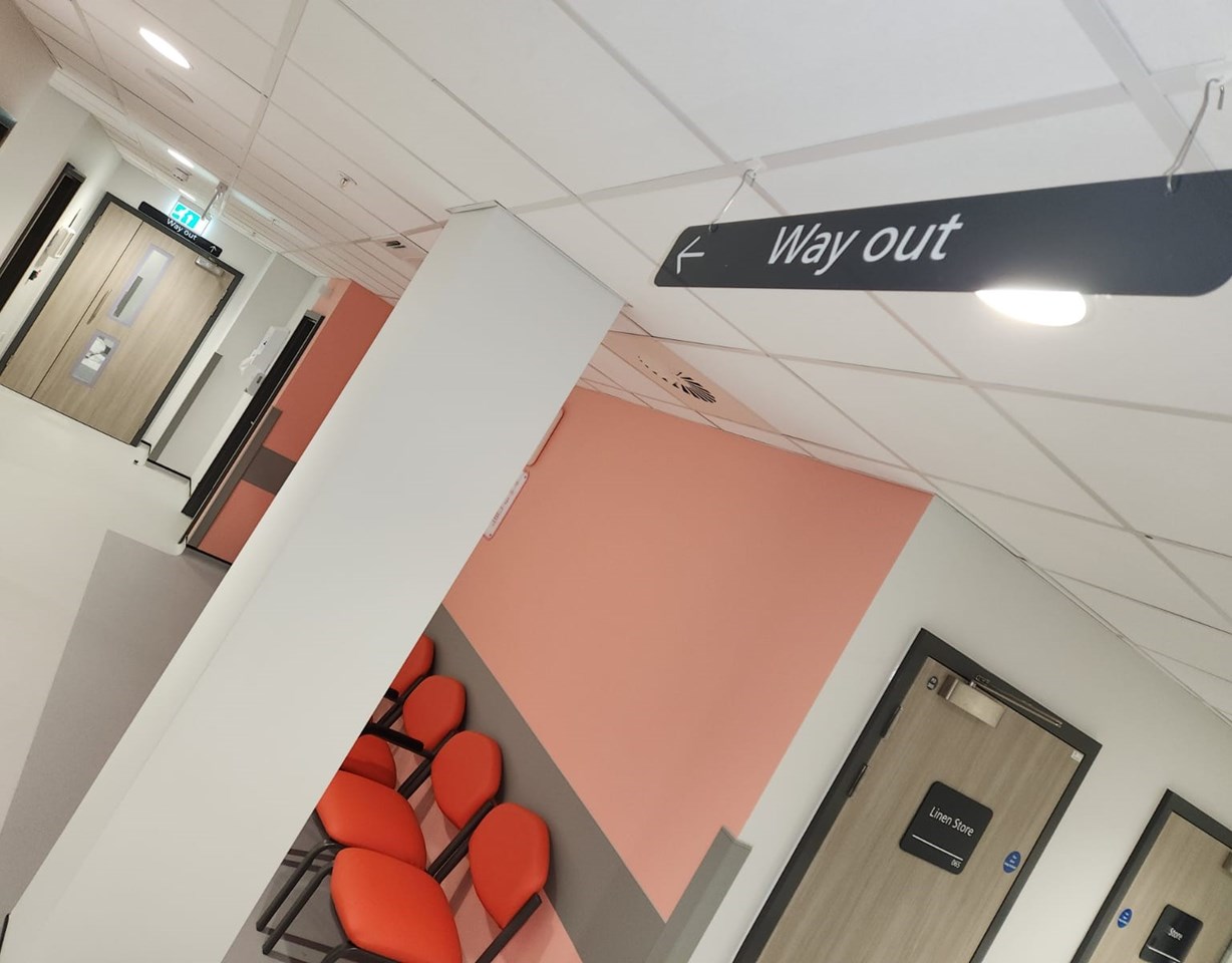 Community Diagnostic Centre - Wayfinding - Grimsby