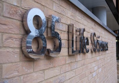 3D Letters 85 Life Sciences Building Sign Southampton