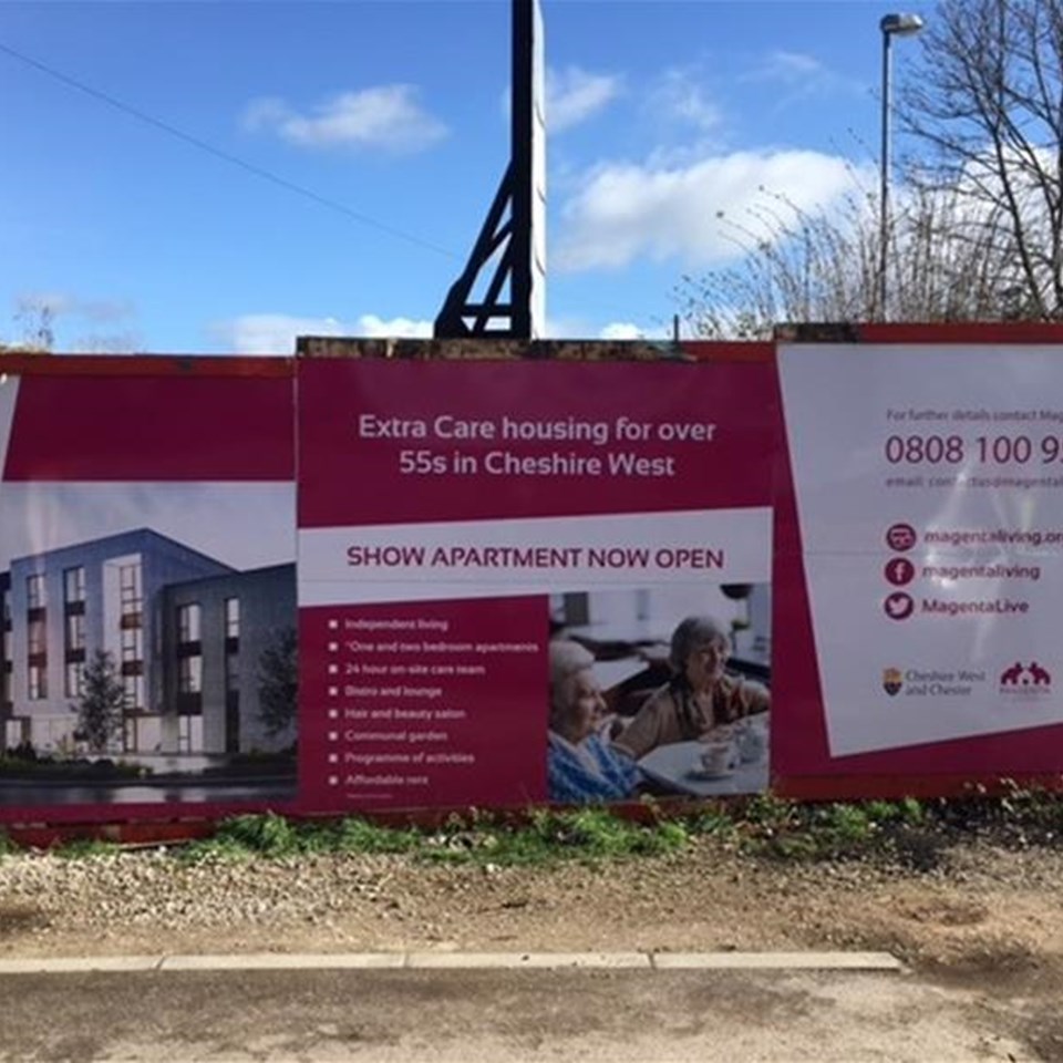 Magenta Living Hoardings Liverpool