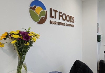 3D Acrylic Logo LT Foods Harlow