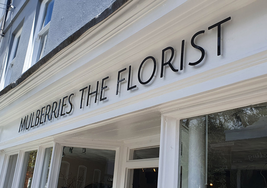 Fraciah Lettering Outdoor Business Signs