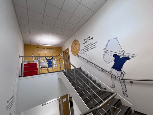 TBS Engineering - Wall Graphics - Gloucester