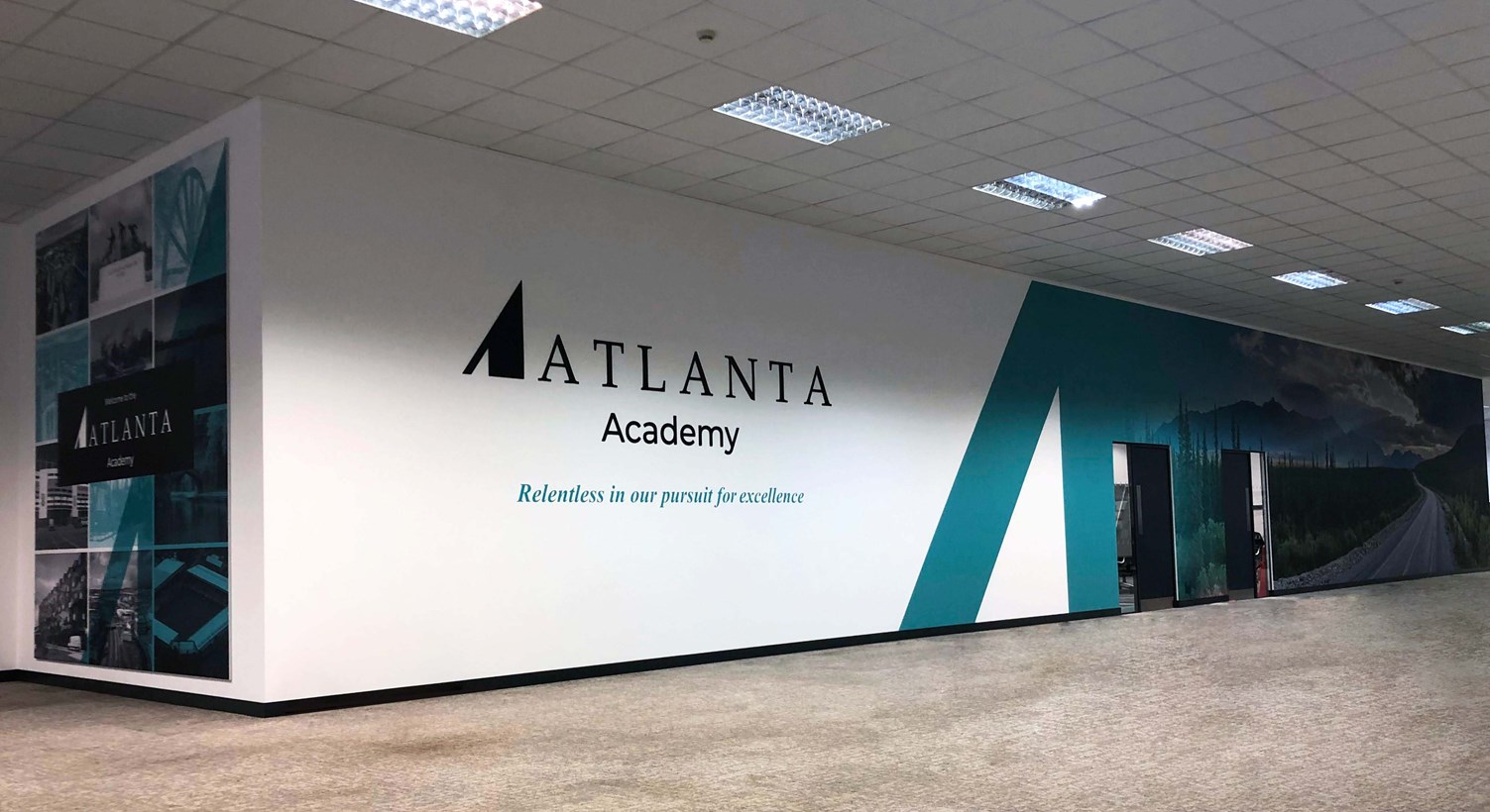 Atlanta Academy Wall Graphics Manchester