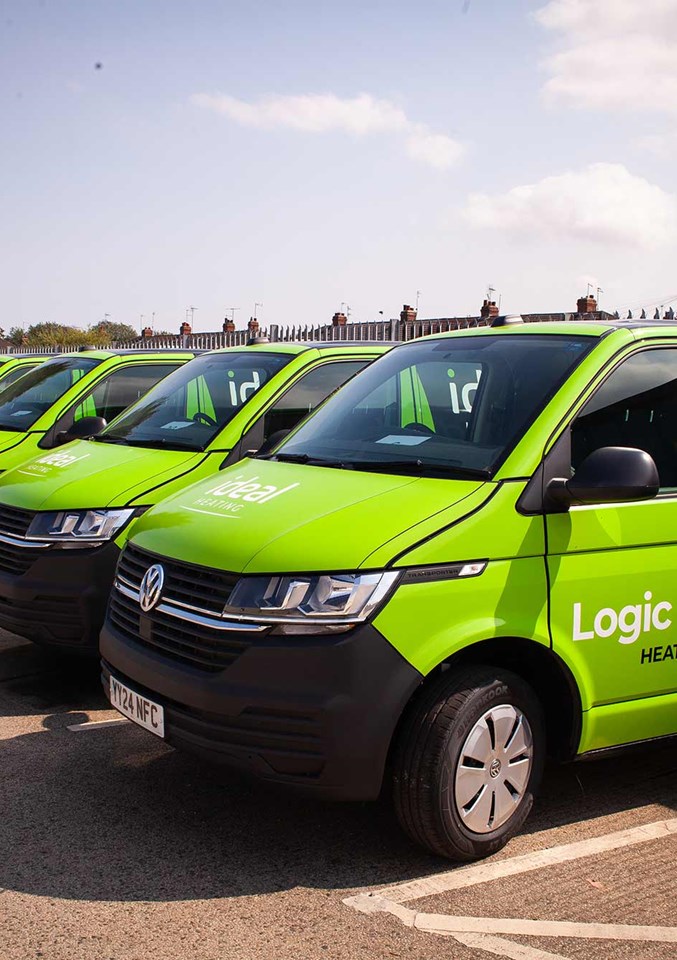 Green And Black Modualr Van Wrap For Fleet (3)