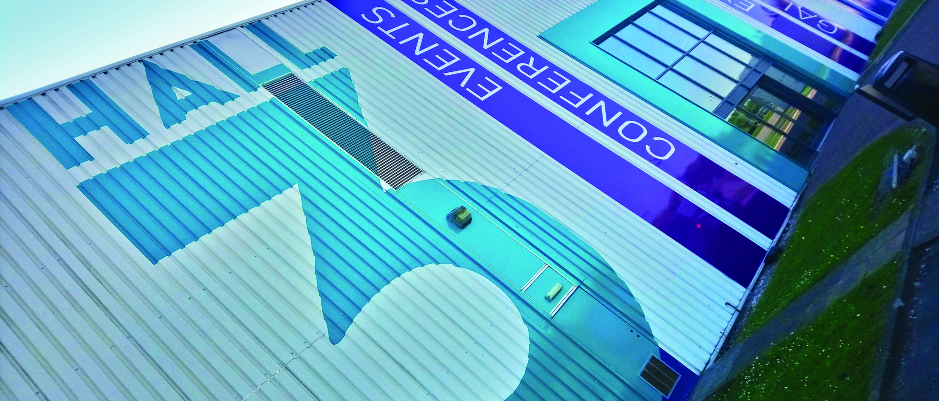 Outdoor business signs