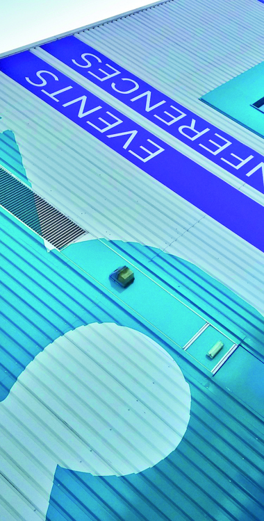 Outdoor business signs