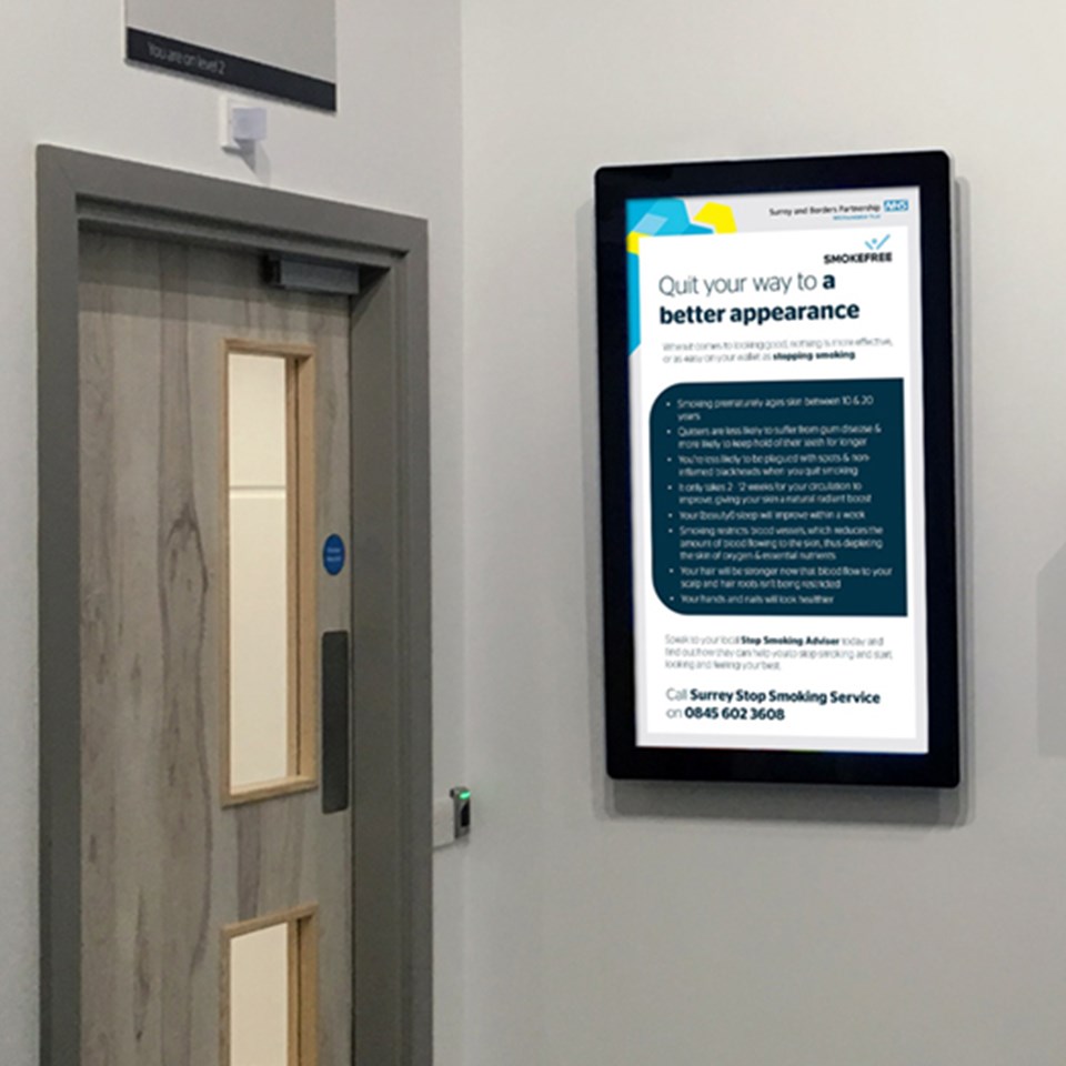 Health Digital Signage Internal Digital Signage (2)