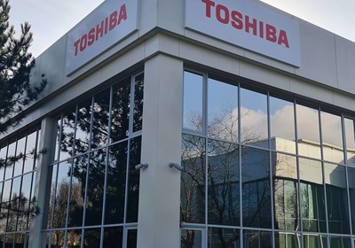 High Level External Signs For Toshiba In London By Signs Express Enfield