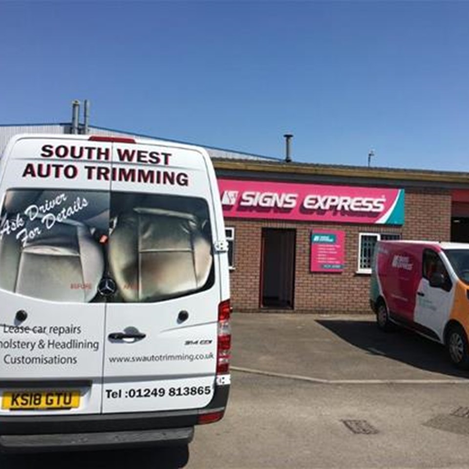 South West Auto Trimming Van Graphics 3