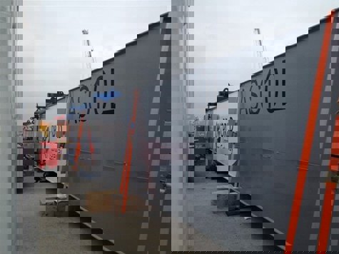 Dp World Cut And Printed Vinyl Hoardings Basildon