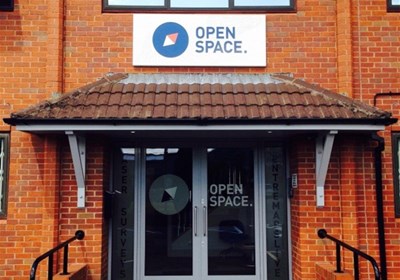 Aluminium Tray Sign For Open Space Worcester