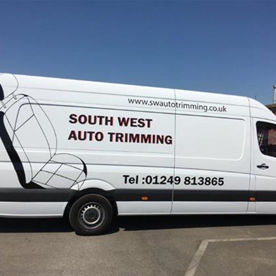 South West Auto Trimming Van Graphics 2