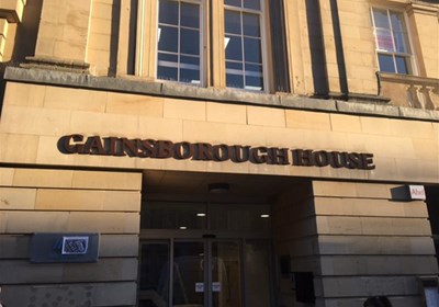 Gainsborough House Exterior Office Signage Wearside