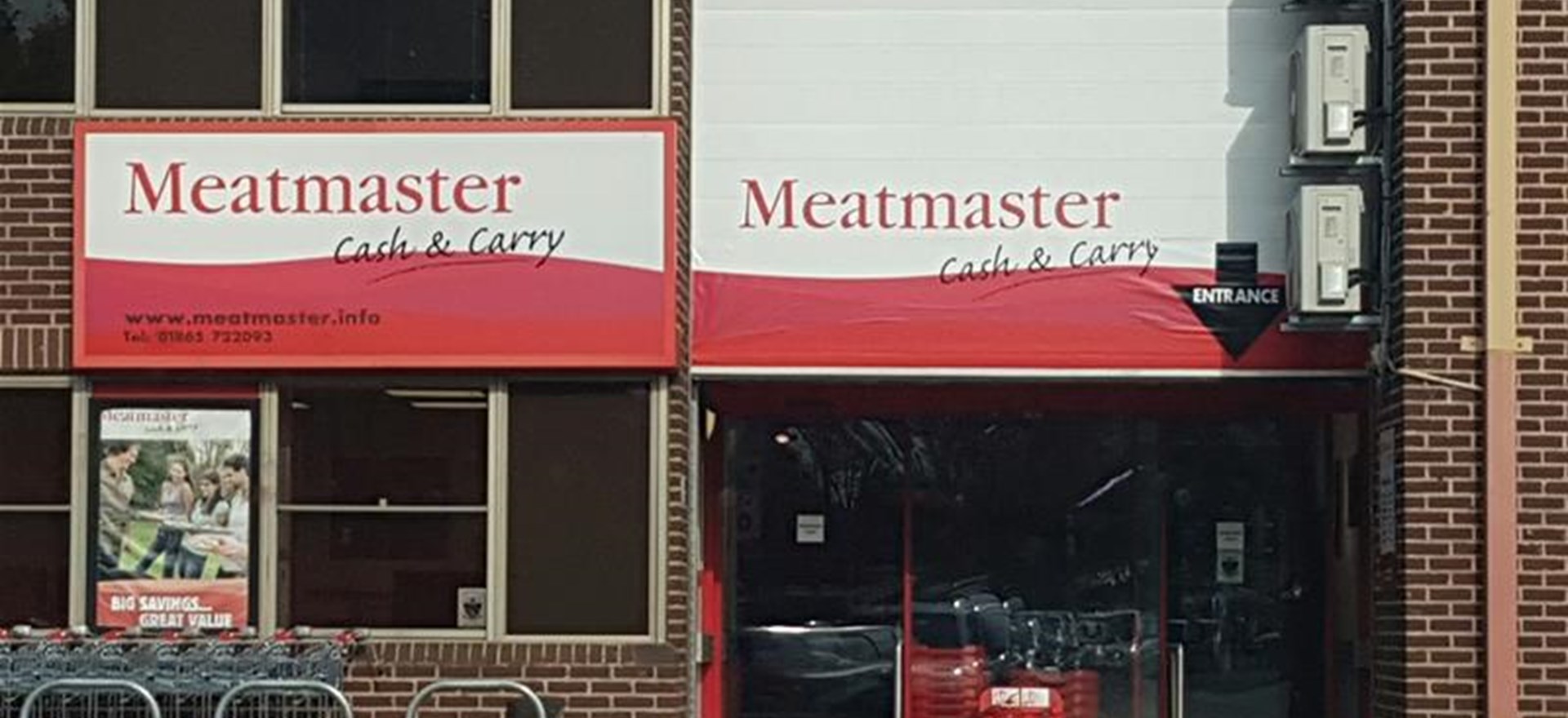 Meatmasters Exterior Shop Signage Oxford