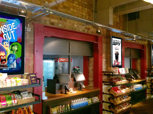 1. Wall Mounted Digital Screens