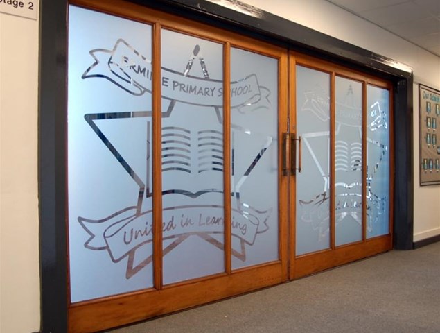 Frosted Interior Window Graphics By Signs Express Loughborough
