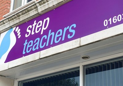 Fascia Sign For Step Teachers Norwich