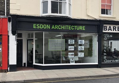 Esdon Architecture Lettering Shop Front Sign Salisbury