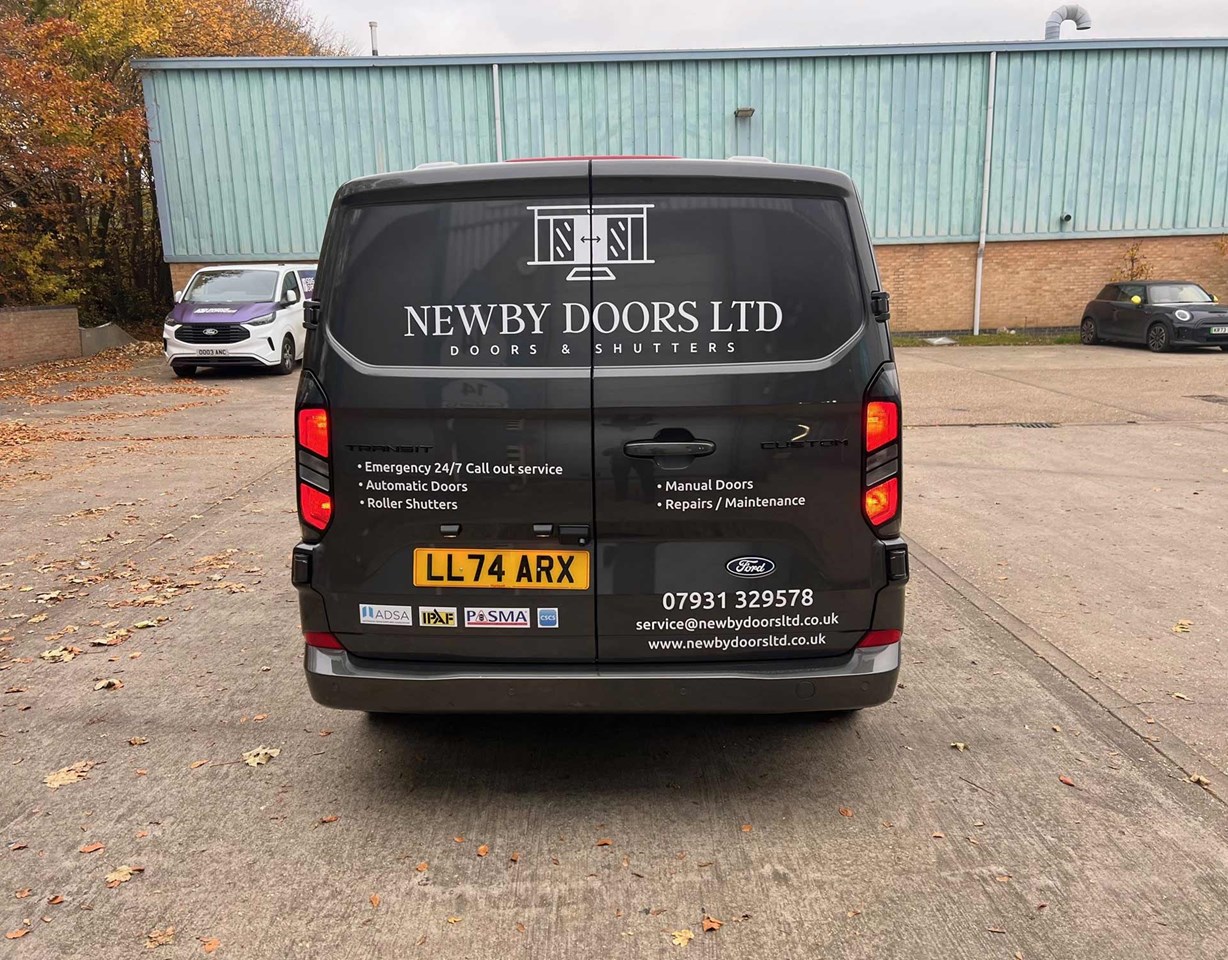 Newby Doors Ltd - Vehicle Graphics