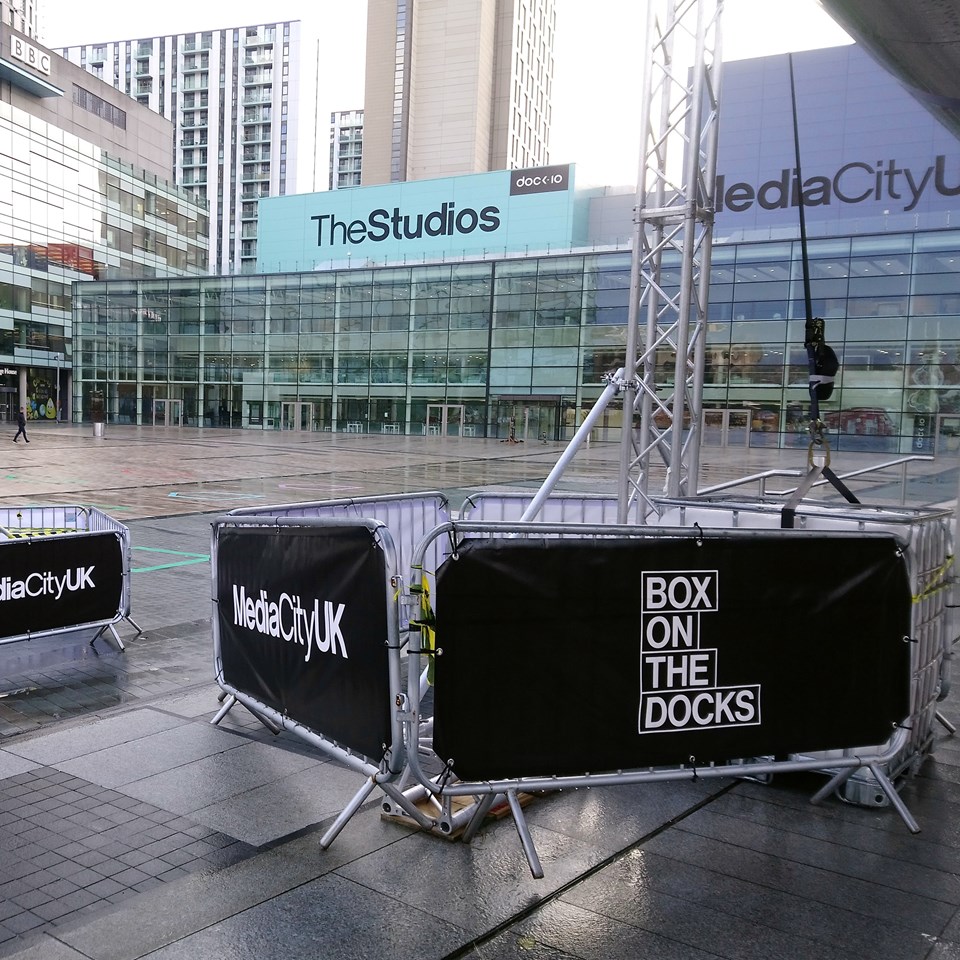 Branded Crowd Barriers By Signs Express Manchester