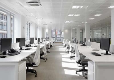 Risograf Modern Generic Office Space. White Open Plan. Shot By 9D4e8cd0 45F9 4121 9036 645661B58a48