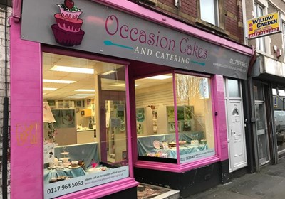 Cake Shop Front Sign By Signs Express Bristol