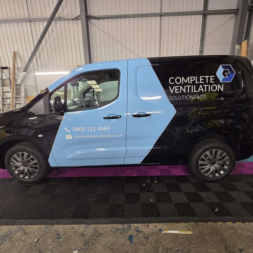 Signs Express Vehicle Signage Van Wrapping Liverpool Wirral Merseyside (8) Complete Ventilation