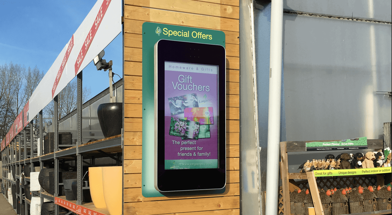 Wall Mounted Outdoor Digital Display