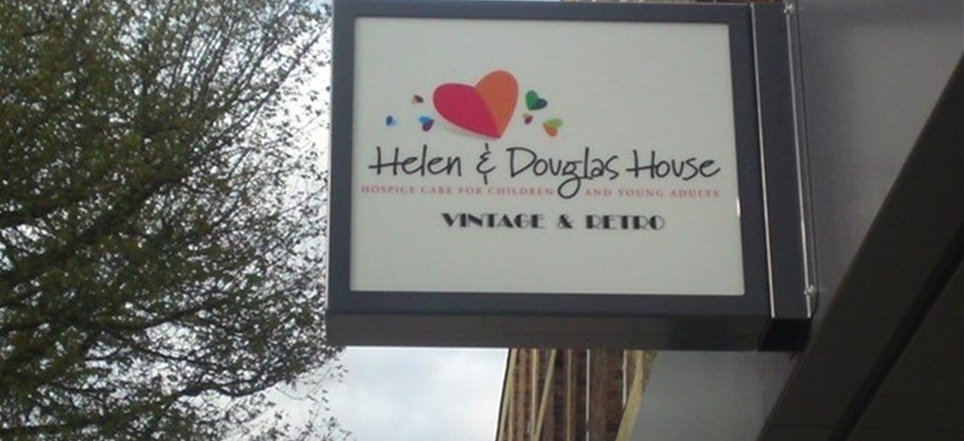 Helen & Douglas House External Shop Signage Oxford