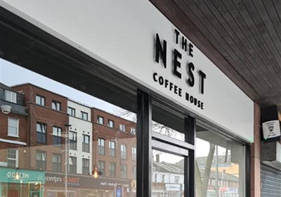 The Nest Coffee Shop Signs Southampton