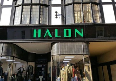 Halon Fascia Sign Retail Telford