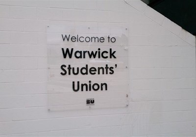 Acrylic Plaque For University Of Warwick Students