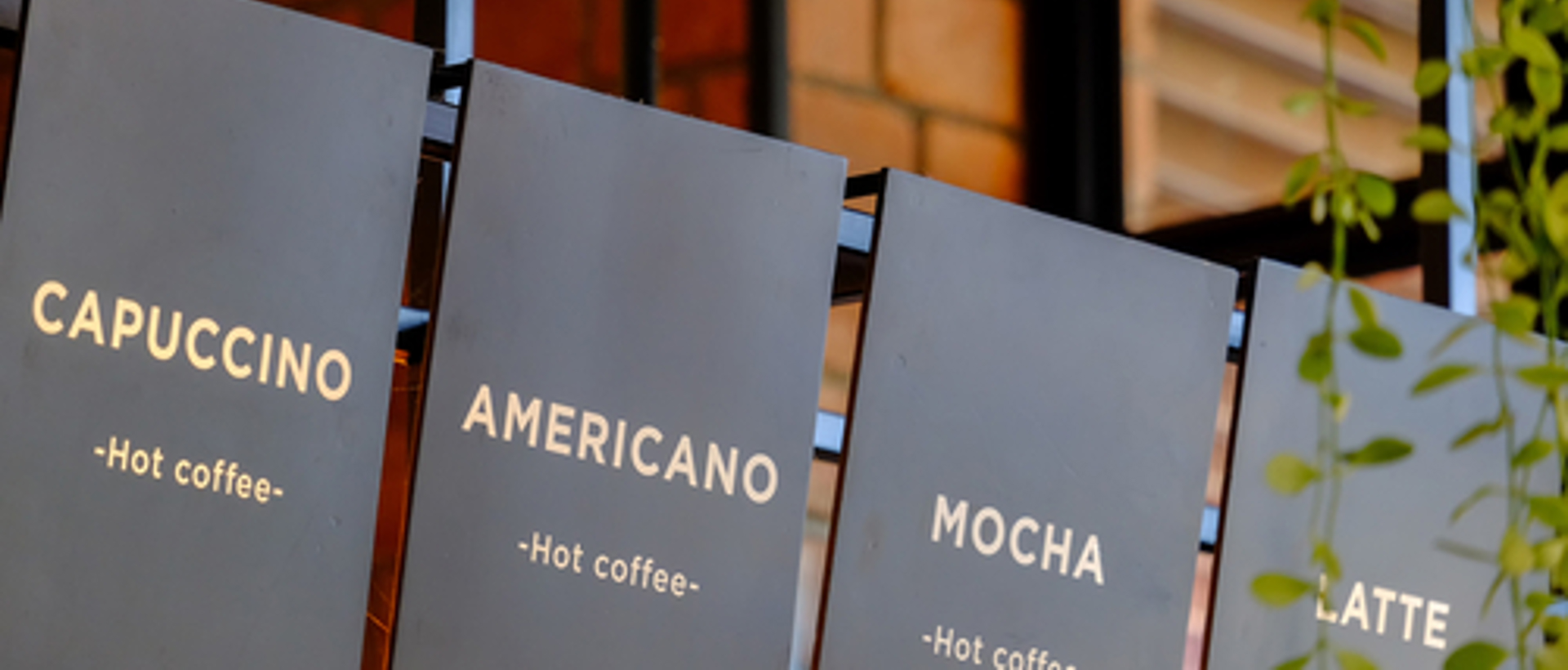 Printed Menu Boards and Displays