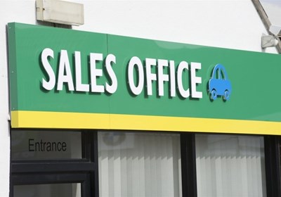Car Sales Office Fascia Norwich