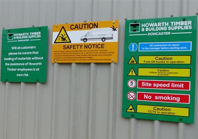 Health And Safety Info Panels Watford