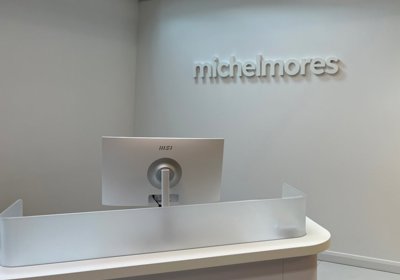 Aluminium Stand Off Letter Finished In White