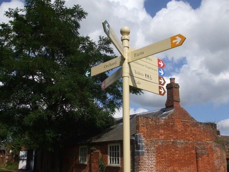 Finger Post Directional Sign Norwich
